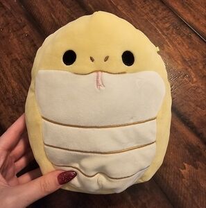 NWT 7.5” Pleyton the Yellow Cobra Snake Squishmallow